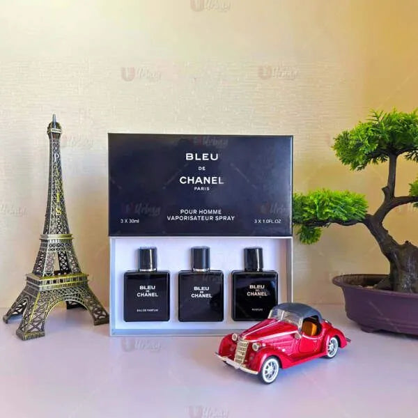 Bleu De Chanel 3 in 1 Perfume Gift Set 30ml | Chanel Fragrance Bleu De Chanel 3 in 1 Perfume Gift Set 30ml | Chanel Fragrance