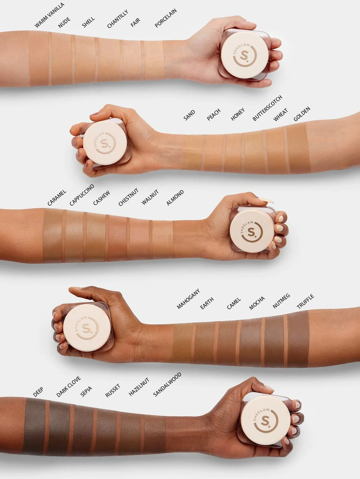 Sheglam Skinfluencer Full Coverage Foundation Balm | Long-Lasting Matte Finish