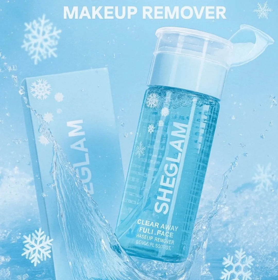Sheglam Clear Away Full Face Makeup Remover 100ml – Gentle Waterproof Makeup Remover