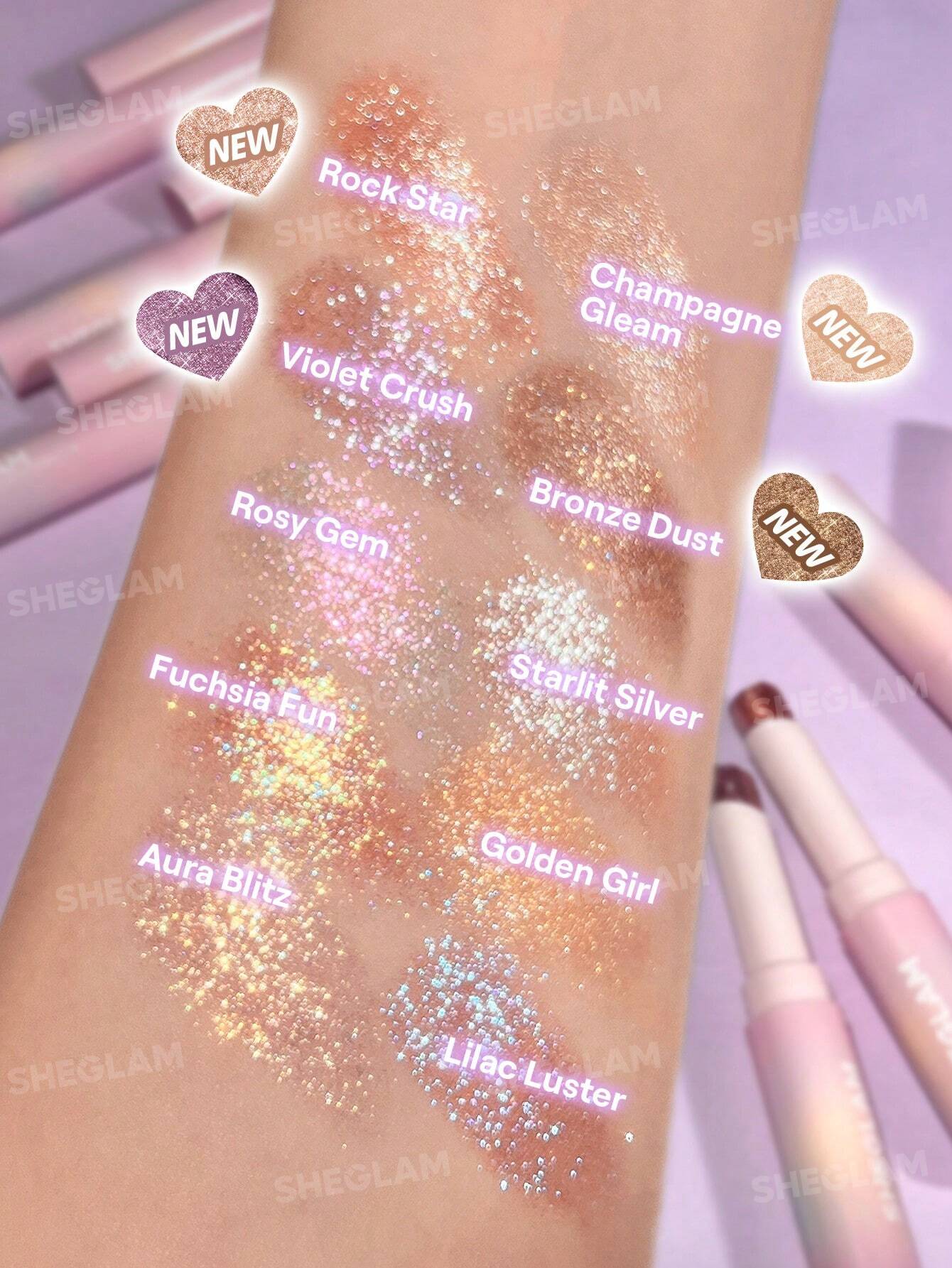 SHEGLAM Crystal Jelly Glaze Stick – Ultra-Shiny Hydrating Lip & Cheek Glow