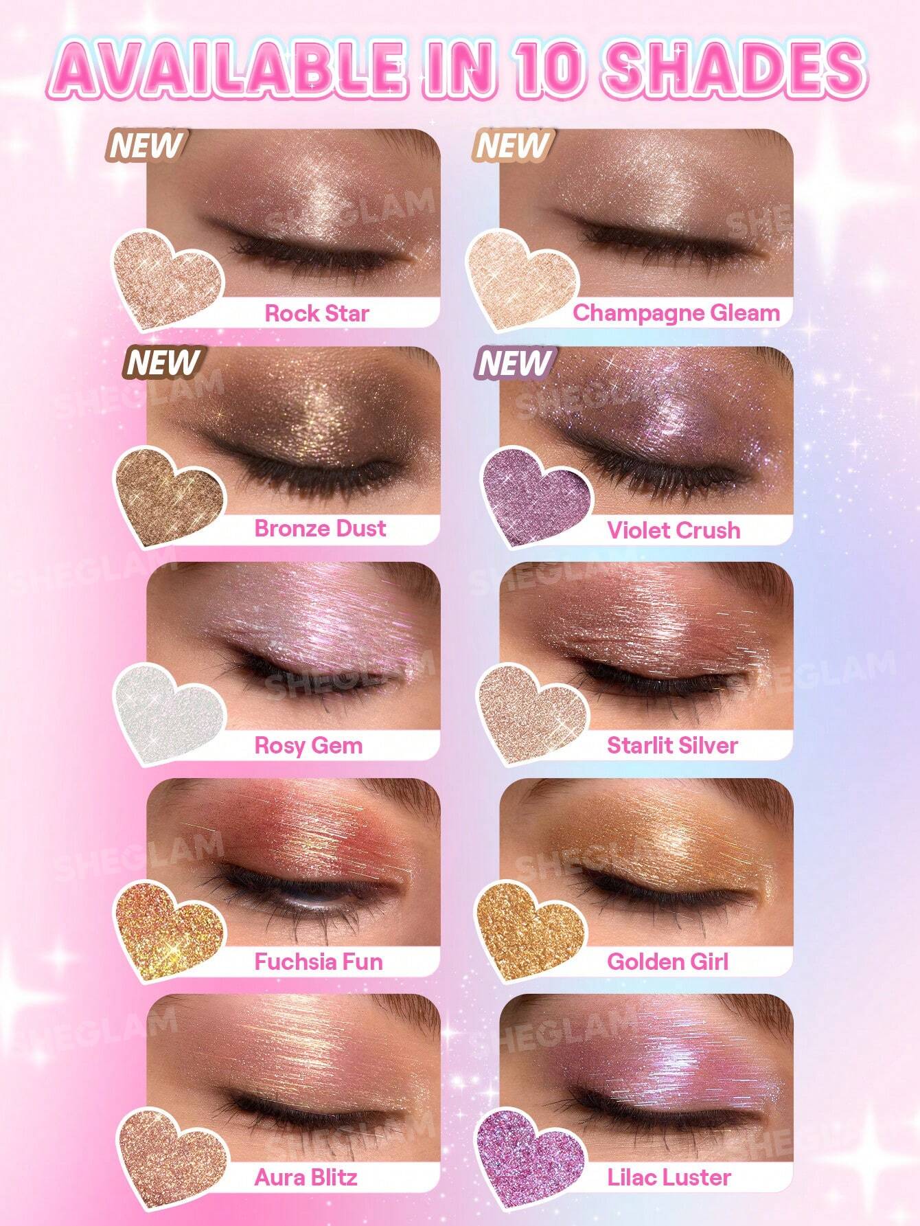 SHEGLAM Crystal Jelly Glaze Stick – Ultra-Shiny Hydrating Lip & Cheek Glow