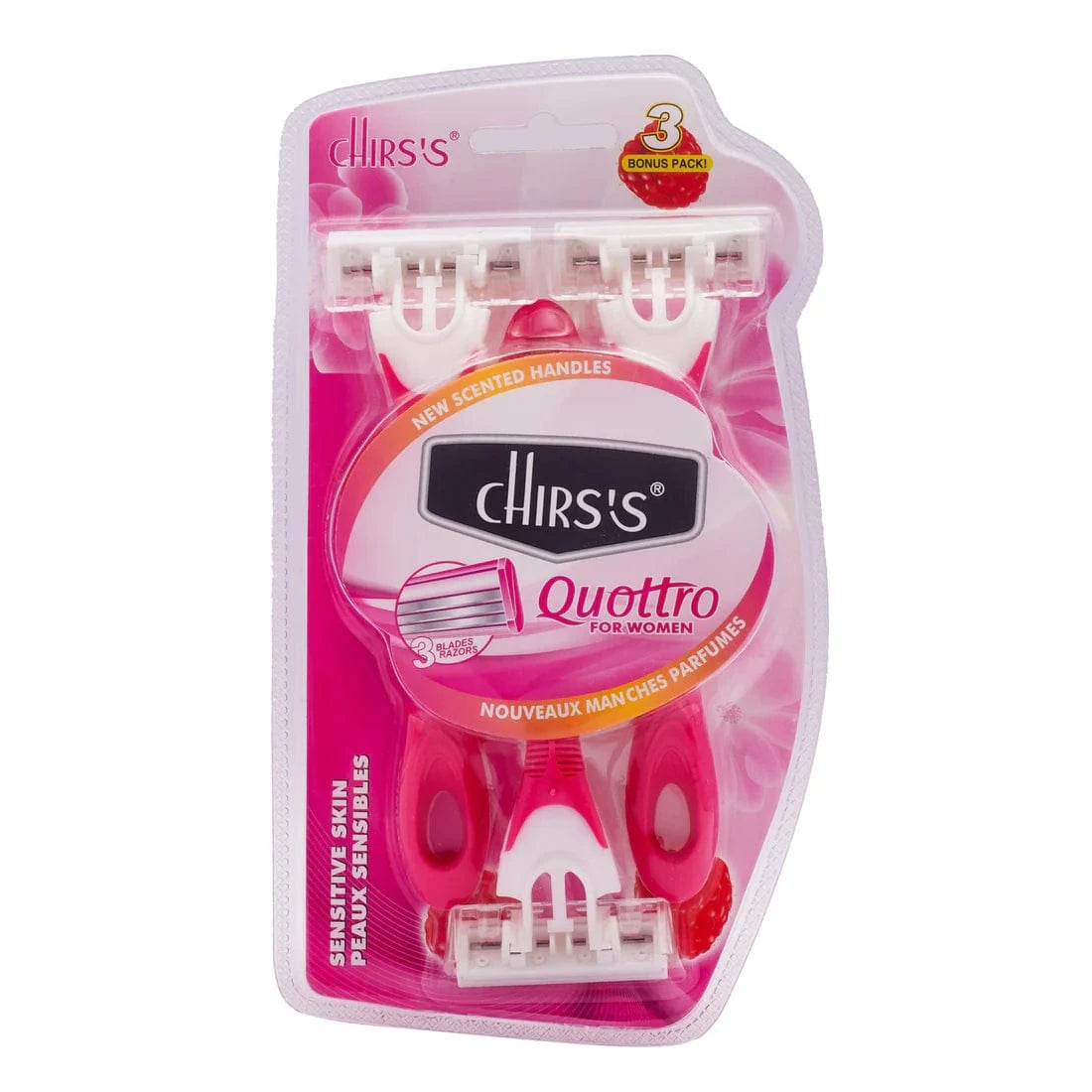 Chirs's Lady Shaver – 3 Layer Disposable Razor for Women | Smooth & Safe Hair Removal