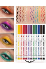 Miss Demi BFF Liquid Liners – Waterproof, Smudge-Proof & Bold Pack of 12 Colours