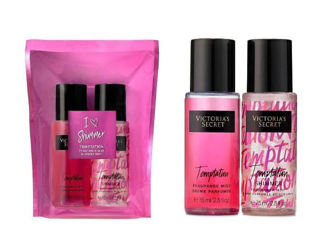 Victoria's Secret Temptation 2in1 Body Mist & Shimmer Mist 75 ML