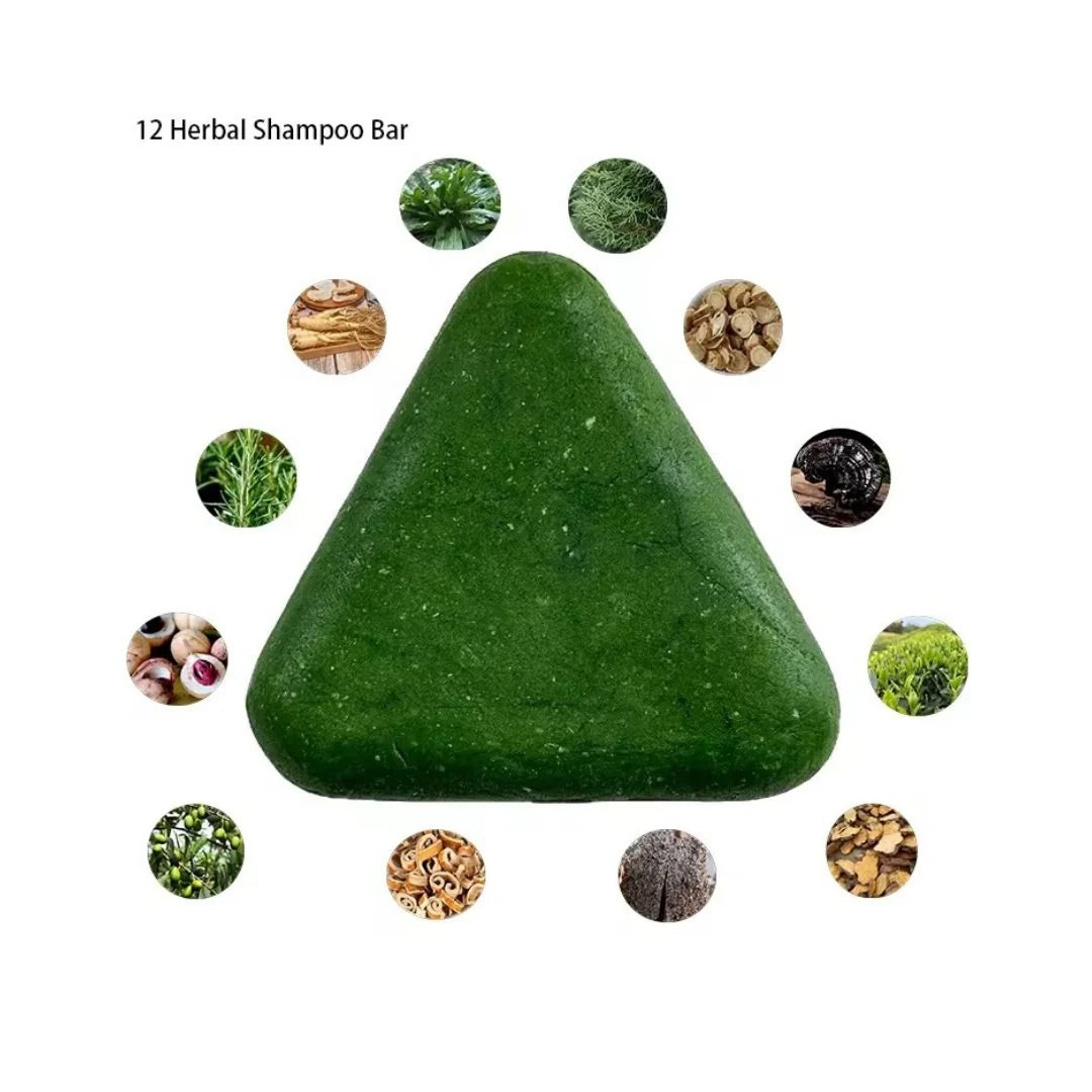 Seven Green Shampoo Bar | Natural Hair Care & Gentle Cleansing