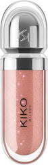 KIKO Milano 3D Hydra Lipgloss Shade #20 | Hydrating High-Shine Lip Gloss