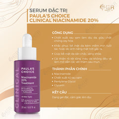 Paula's Choice Niacinamide 20% Treatment-30ML