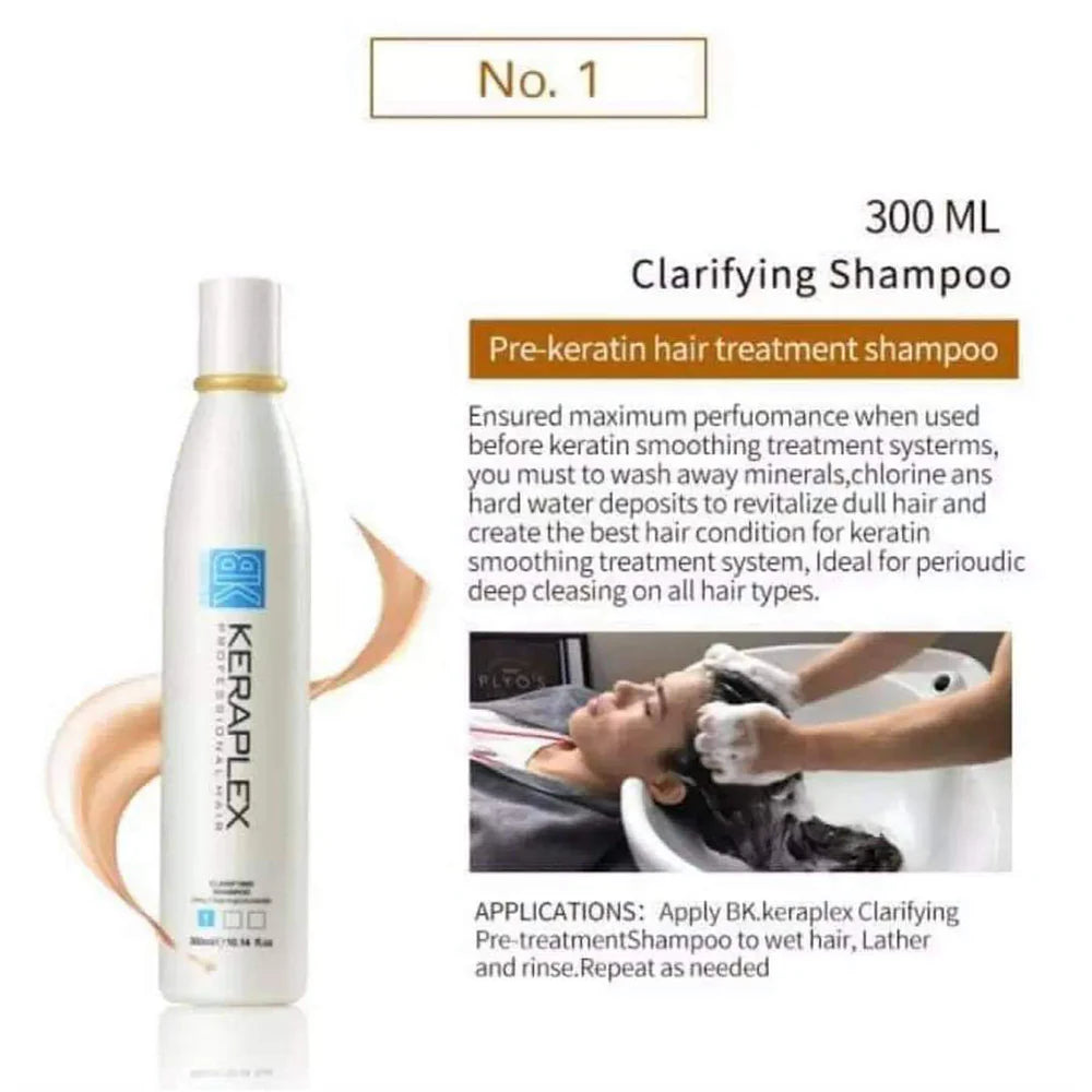 Keraplex Keratin Hair Treatment Kit – Smooth, Repair & Shine
