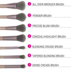 BH Cosmetics Lavish Elegance 15 Pieces Brush Set (With Pouch)