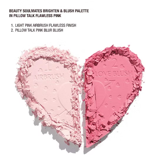 Charlotte Tilbury Pillow Talk Beauty Soulmates Face Palette Flawless Pink