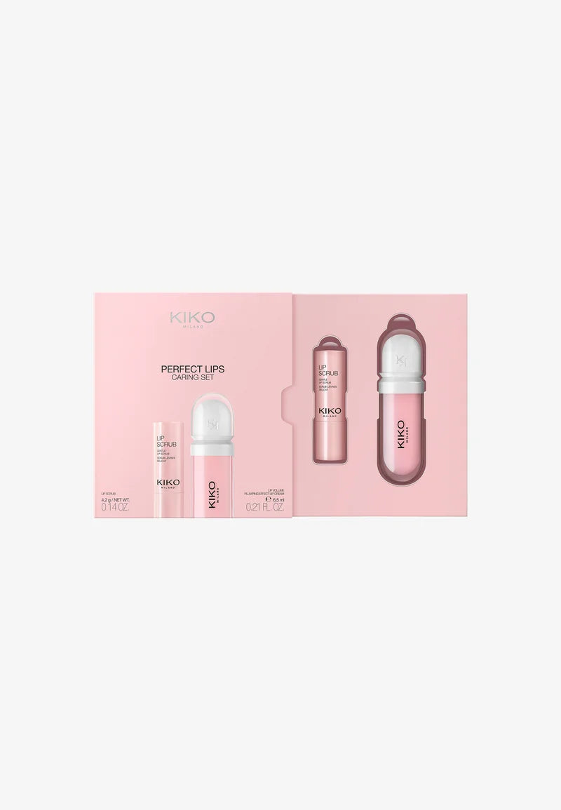 KIKO Milano Perfect Lips Caring Set | Complete Lip Care & Hydration Kit