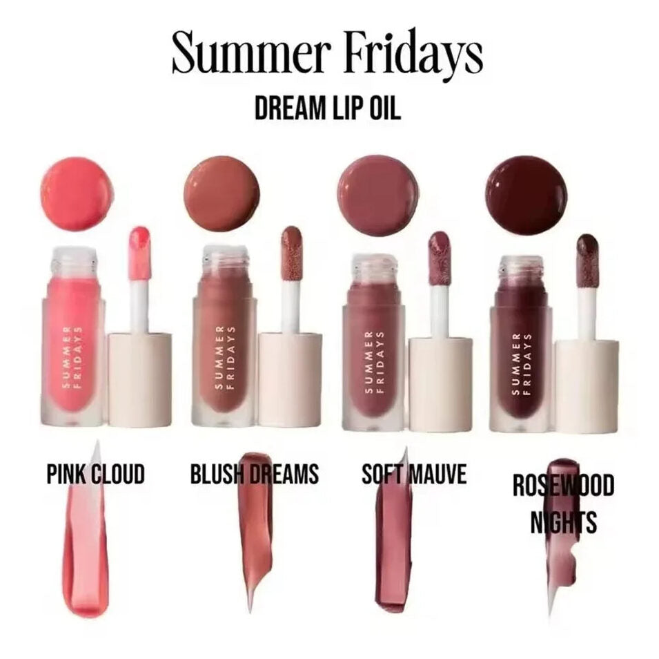 Summer Fridays Dream Lip Oil – Hydrating & Glossy Finish