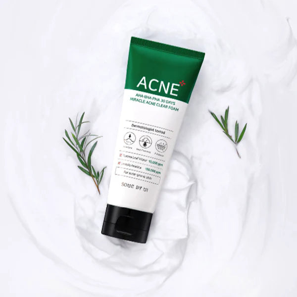 SOME BY MI AHA BHA PHA 30 Days Miracle Acne Clear Foam-100ML