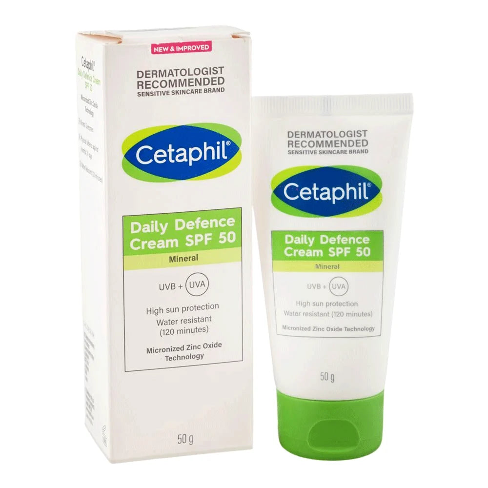 Cetaphil Daily Defence Moisturiser SPF50+ 50g