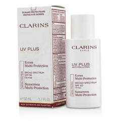 Clarins UV Plus Anti-Pollution Sunscreen Multi-Protection SPF 50 - Non Tinted 50ml/1.7oz