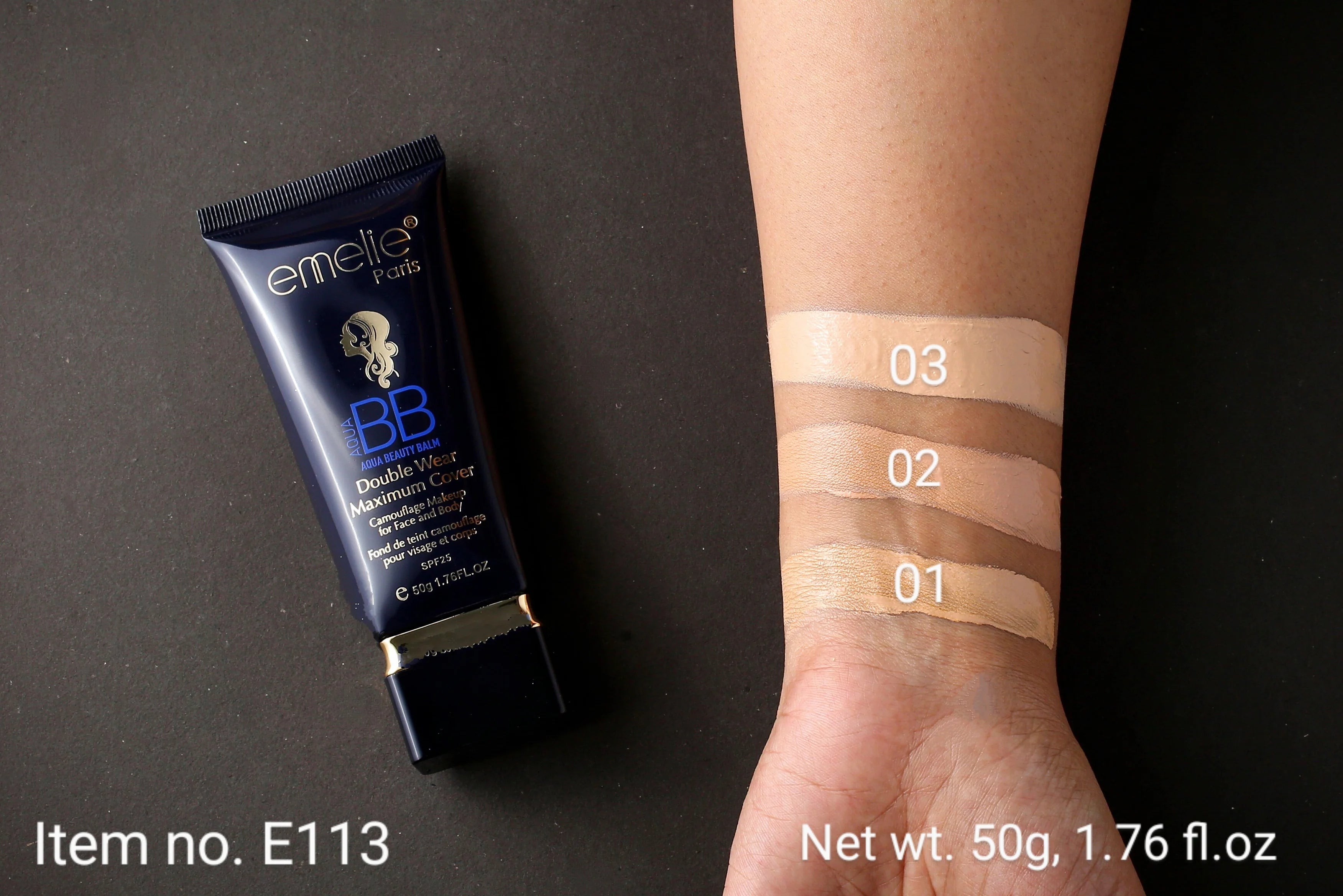 Emelie BB Cream Double Wear Maximum Care