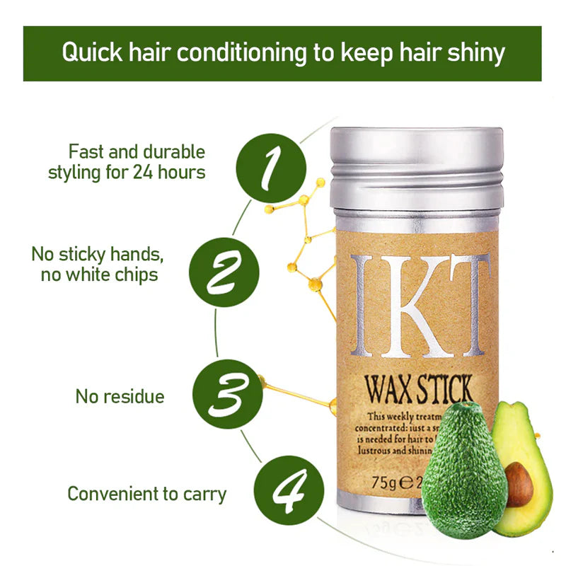 IKT Hair Wax Stick Gel Cream Styling Hair Frizz Fixed