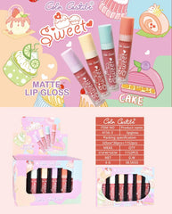 Color Castle Sweet Pack Of 6 Matte Lipgloss