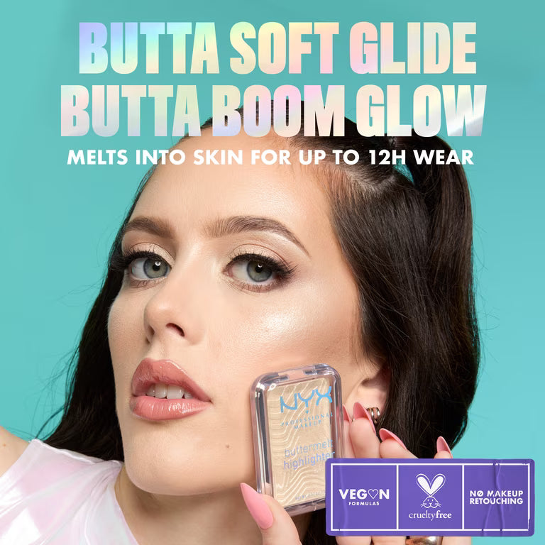 NYX Professional Makeup Buttermelt Highlighter – Butta Than Gold