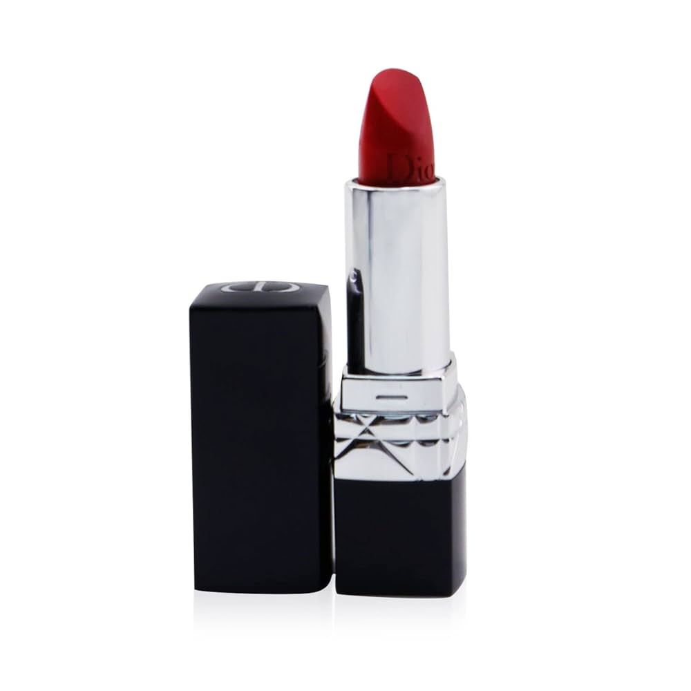 Dior Rouge Lipstick 888 Strong Red – Long-Lasting Satin Finish | Luxury Makeup