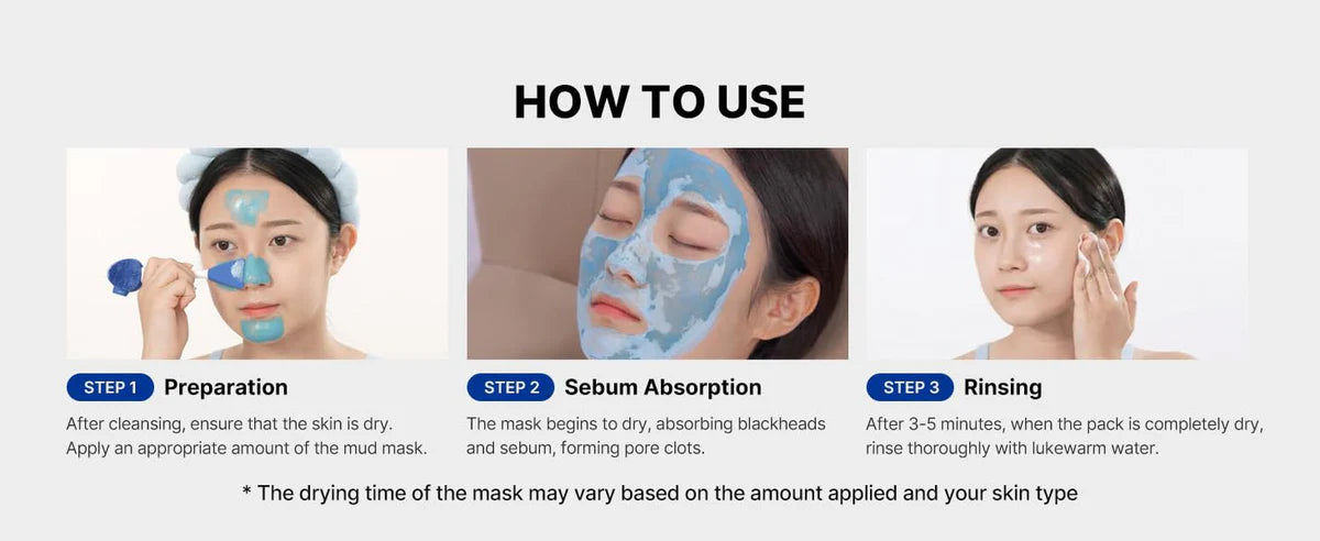 Medicube Zero Pore Blackhead Mud Mask 100g – Deep Clean & Pore Care
