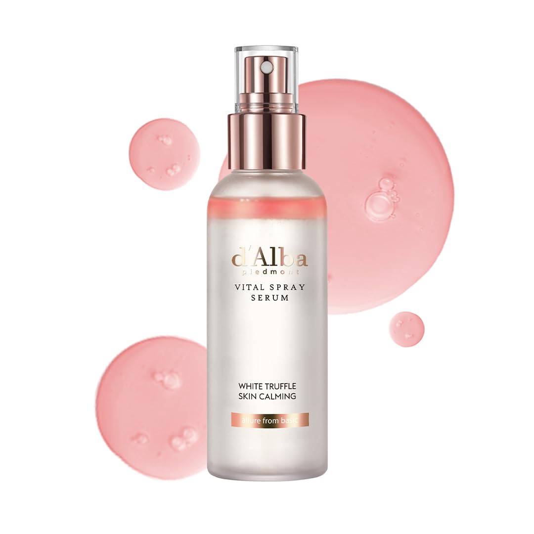 D'ALBA White Truffle Vital Spray Serum 100mL – Hydrating Glow Mist for Radiant Skin