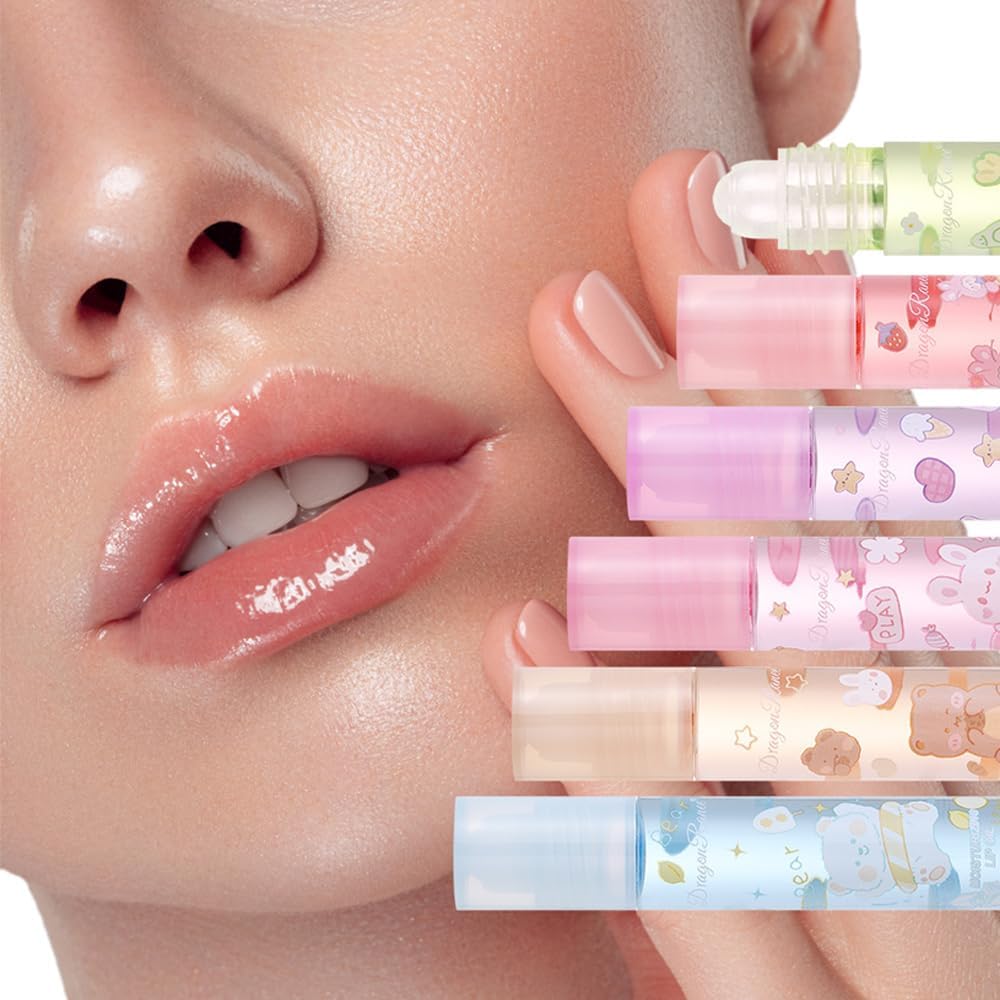 Dragon Ranee 6pcs Fruit Lip Oil