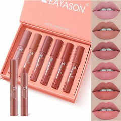 TEAYASON 6 Pcs Lip Crayon-Set A