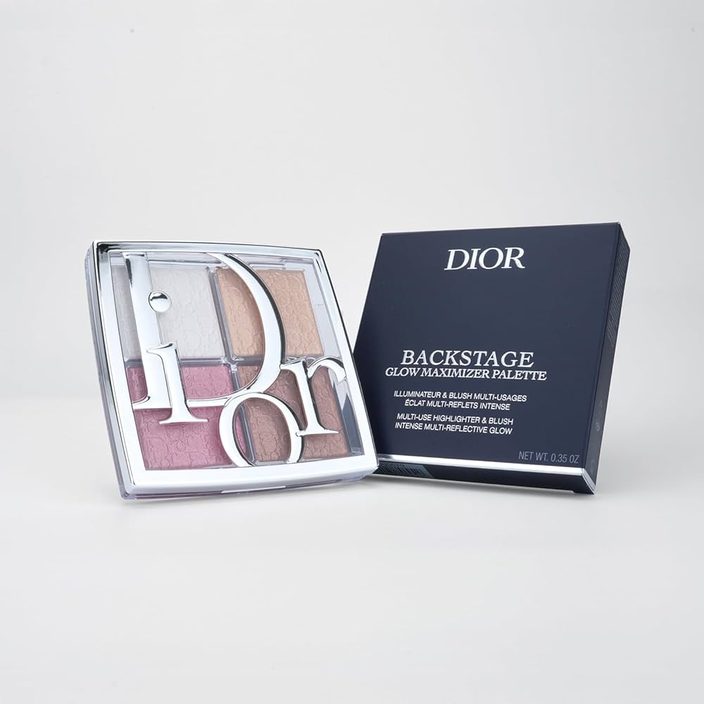DIOR Backstage Glow Maximizer Face Palette | Luxury Highlighting Palette-001 Universal
