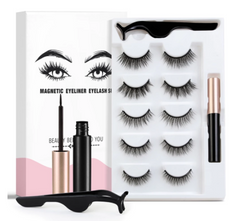 Magnetic Eyeliner Eyelashes Suit Beauty Belongs To You (5 Pairs)