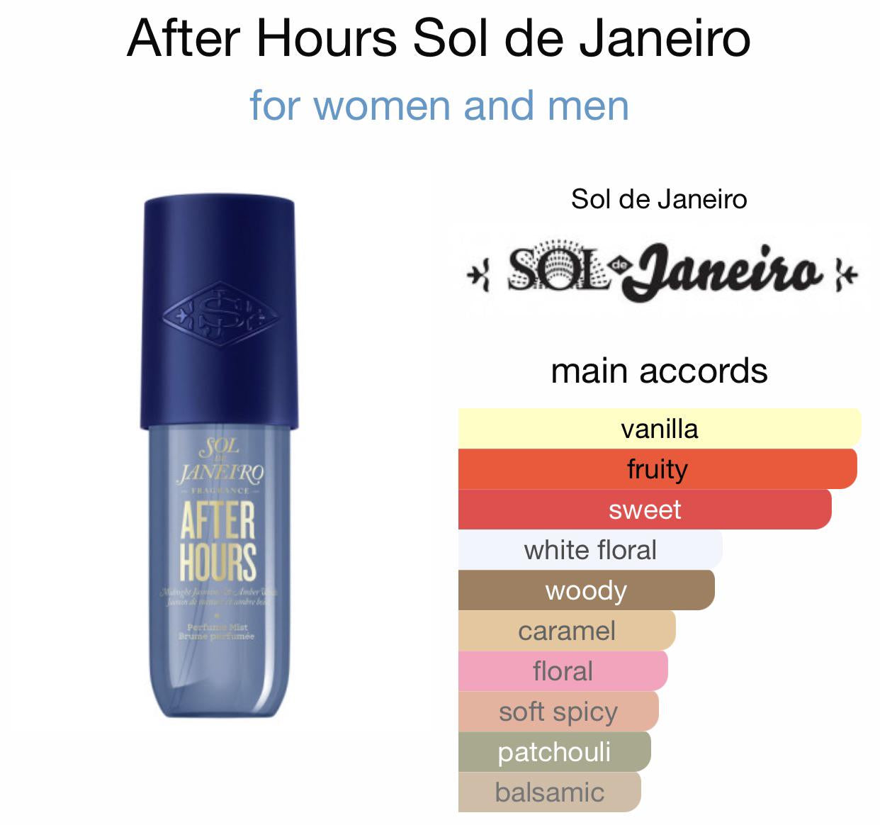 Sol de Janeiro After Hours Hair & Body Fragrance Mist-90ML