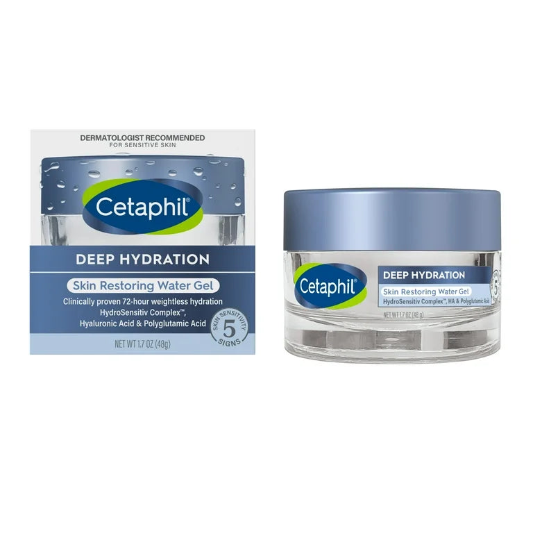 Cetaphil Deep Hydration Water Gel 48g | Moisturizer for Sensitive Skin