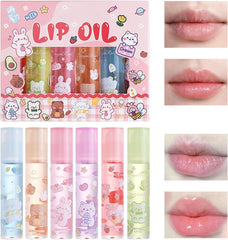 Dragon Ranee 6pcs Fruit Lip Oil