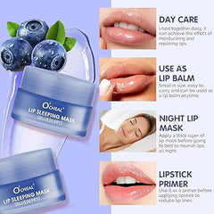 O'Cheal Lip Sleeping Mask-Blue Berry