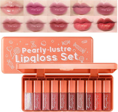 Dragon Ranee Pearly Lustre Lip Gloss (Pack of 10 Pcs)