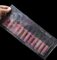 Nars 24 Hour Long Lasting Matt Pack of 12 Lip Glosses Tray