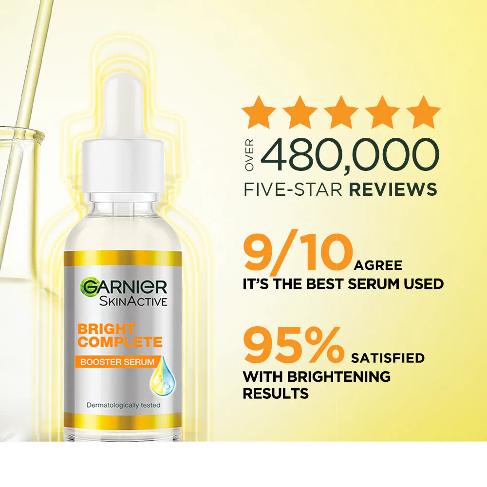 Garnier Bright Complete 30x Vitamin C Booster Serum-30ml