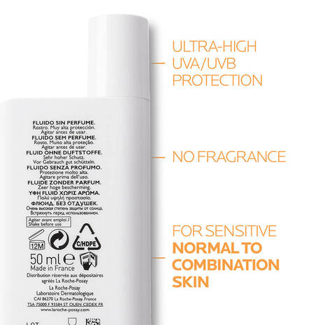 La Roche Posay Anthelios Uvmune 400 Invisible Tinted Fluid Spf50+ Sun Cream-50ML