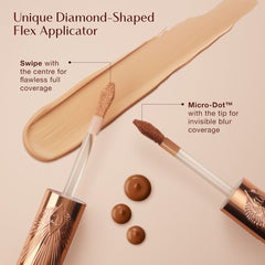 Charlotte Tilbury AIR Brush Flawless Blur Concealer – Full Coverage, Blurring & Long-Wear Concealer