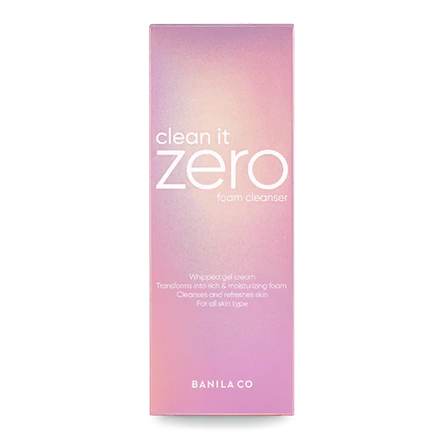 Banila Co Clean It Zero Foam Cleanser 150ml – Deep & Gentle Daily Face Wash