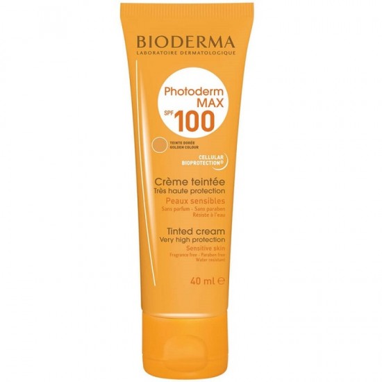 Bioderma Photoderm Max SPF 100 Tinted Sun cream For Sensitive Skin 40ML