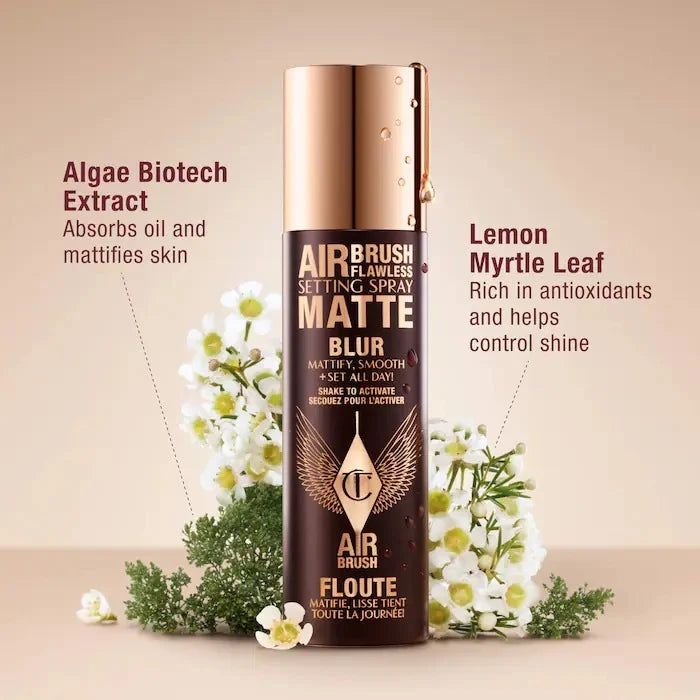 Charlotte Tilbury Airbrush Flawless Matte Blurring & Waterproof Setting Spray-100ml
