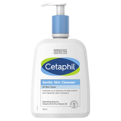 Cetaphil Gentle Skin Cleanser For All Skin Types-500ML