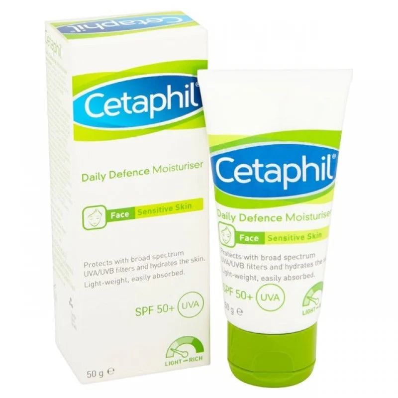 Cetaphil UVA/UVB Defence Sun Cream SPF 50+ 50ml