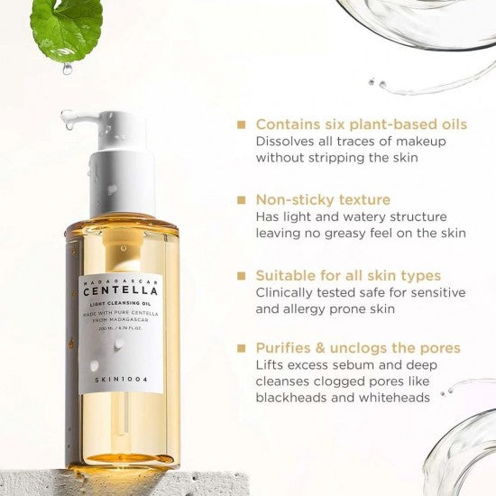 Skin1004 - Madagascar Centella Light Cleansing Oil-200ml