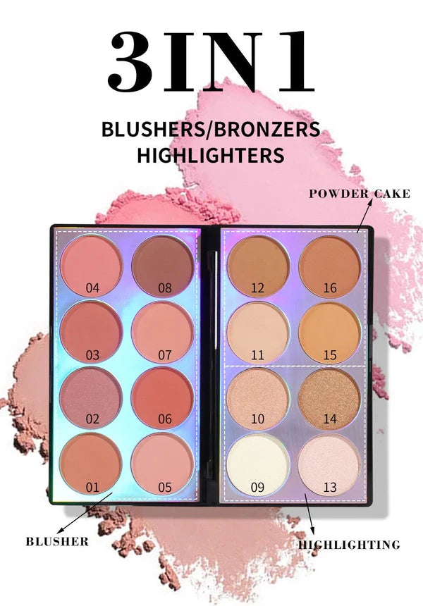 Miss Rose 16 color Face Kit