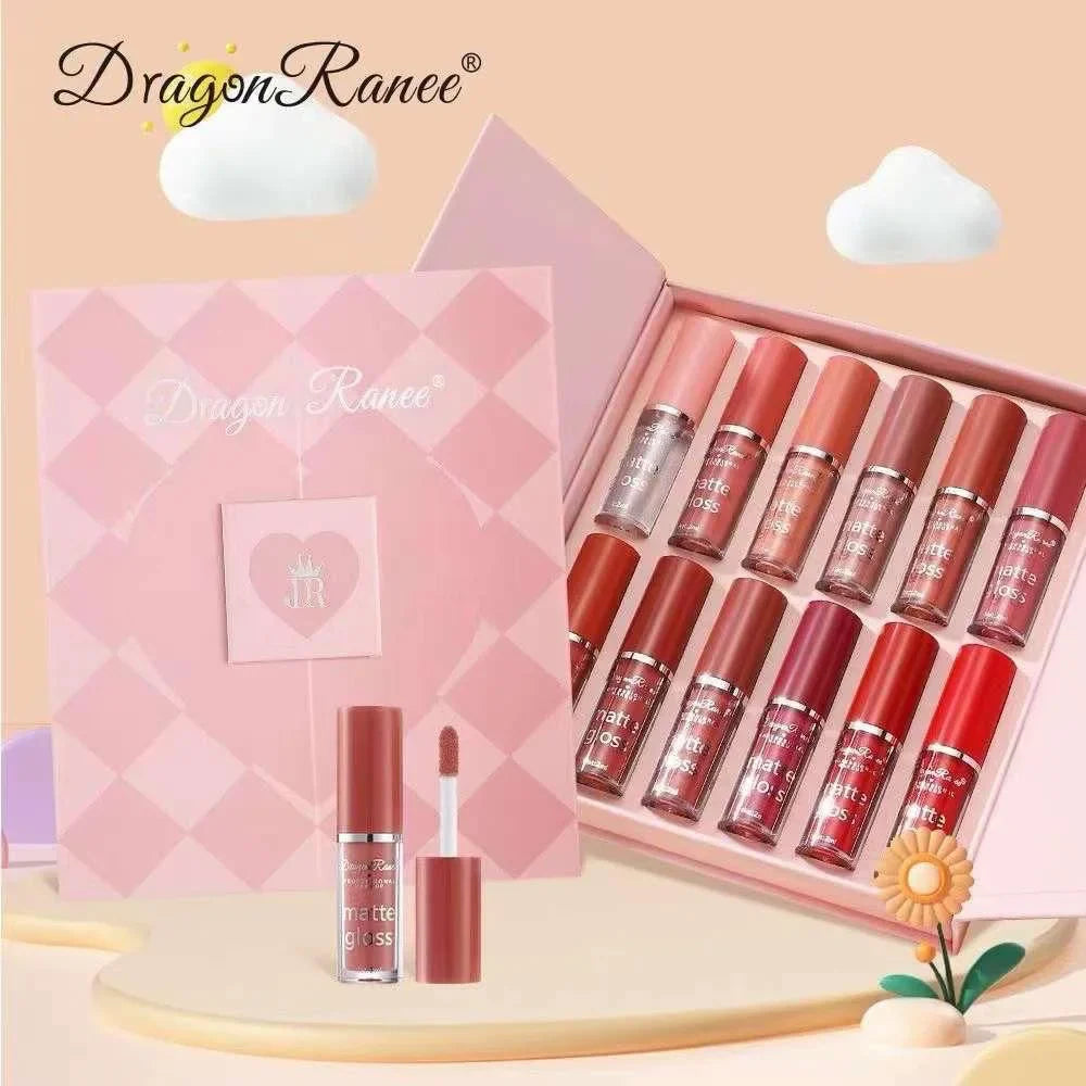 Dragon Ranee 12 Colors Matte Lip Glosses