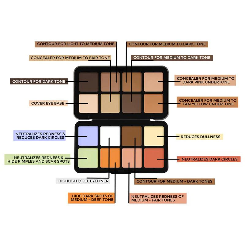 Carla Secret Camoulage HD Palette