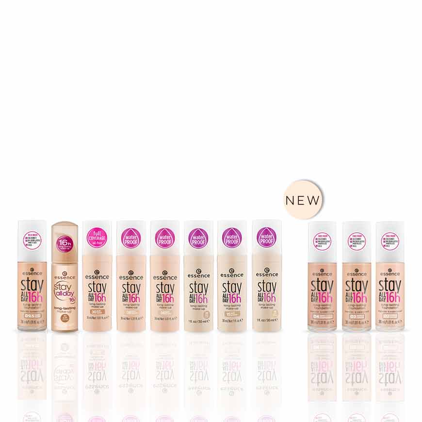 Essence Stay All Day 16H Longlasting Foundation 30ml – Flawless Coverage That Lasts All Day
