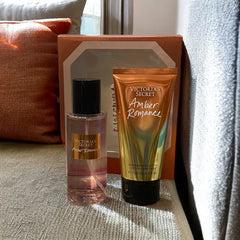 Victoria's Secret Amber Romance Body Lotion and Mist Set